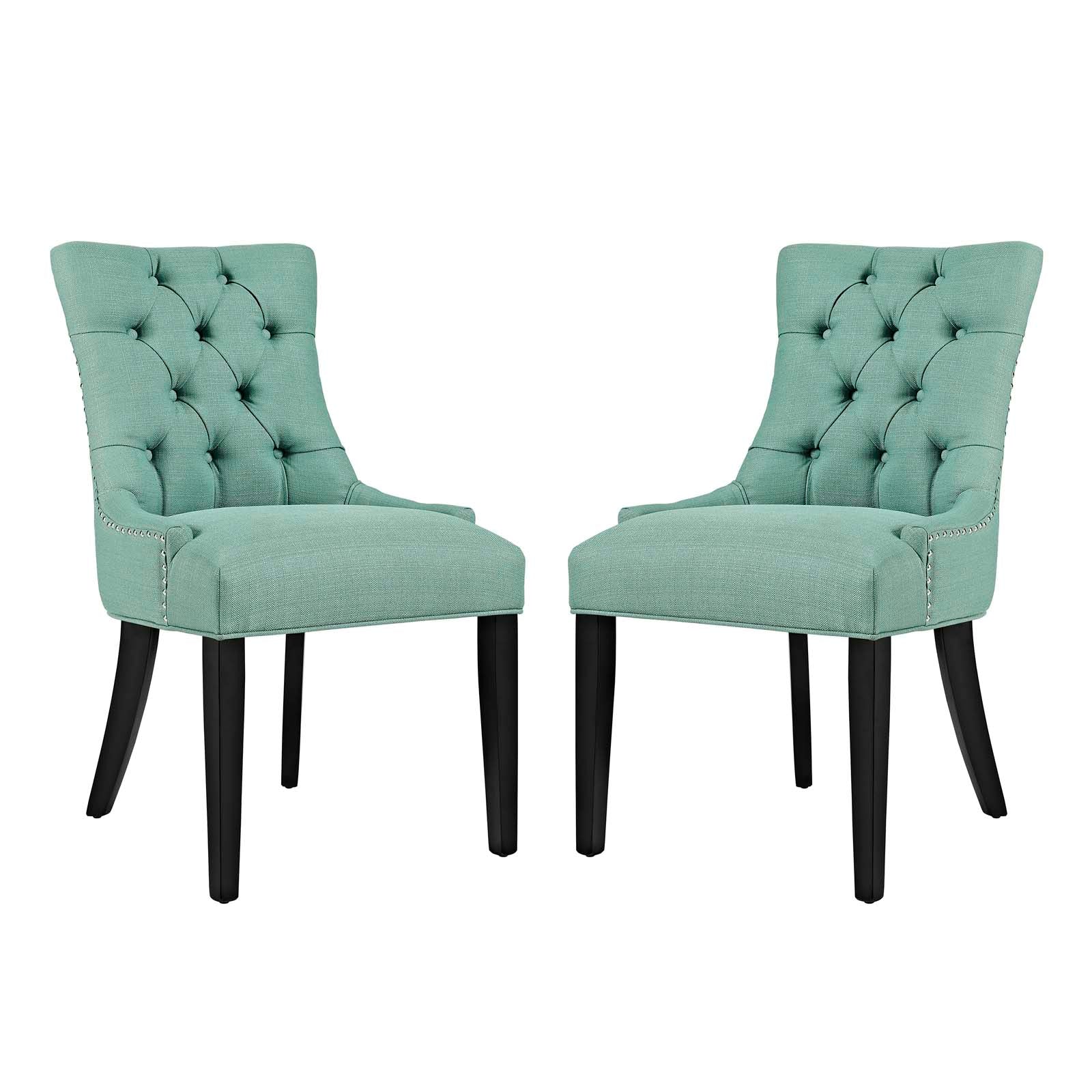 Regent Fabric Dining Side Chair Set of 2 by Modway