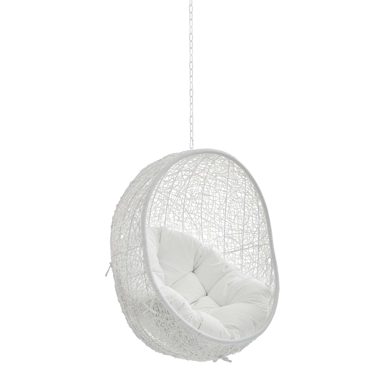 Hide Sunbrella¨ Fabric Swing Outdoor Patio Lounge Chair Without Stand by Modway
