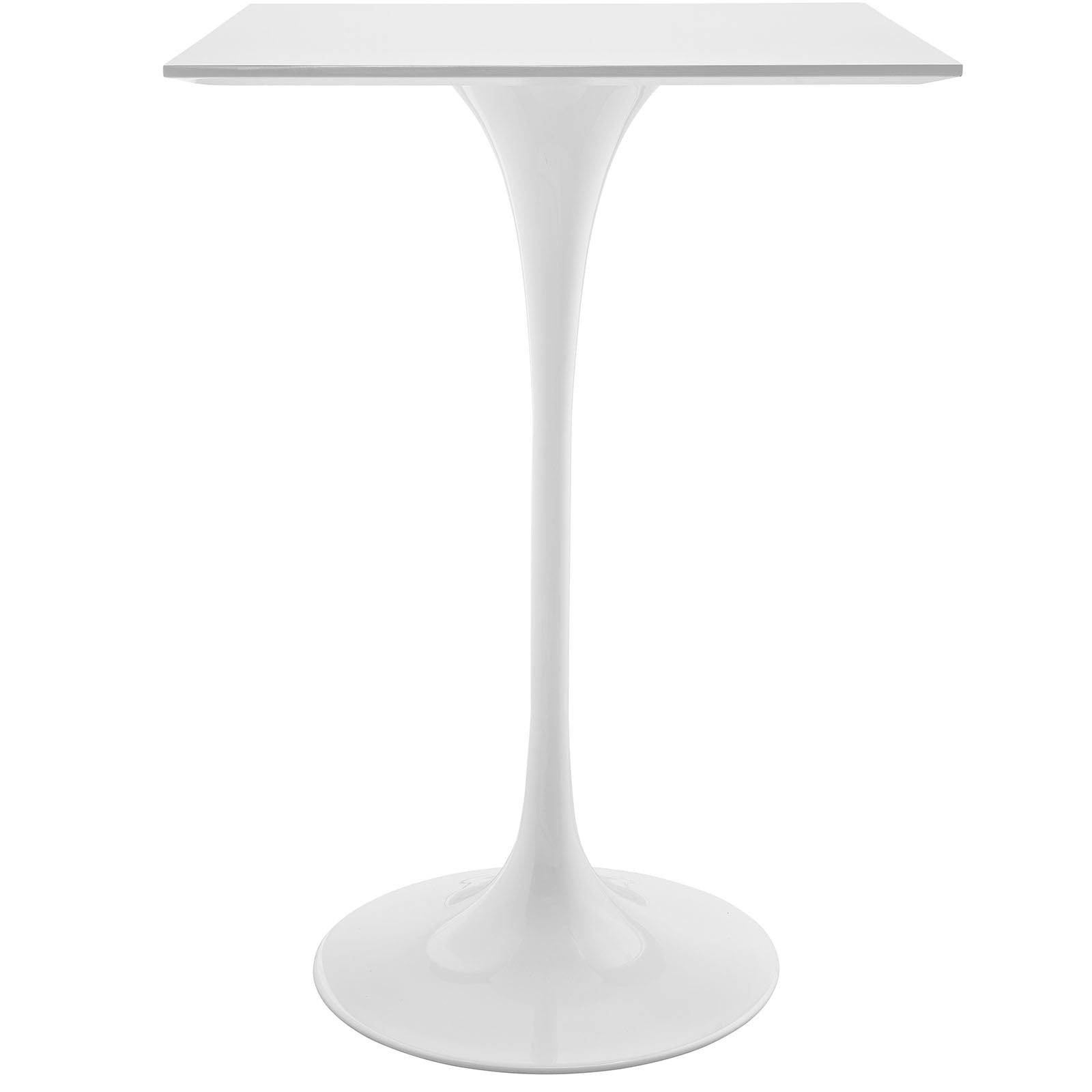 Lippa 28" Square Wood Bar Table by Modway