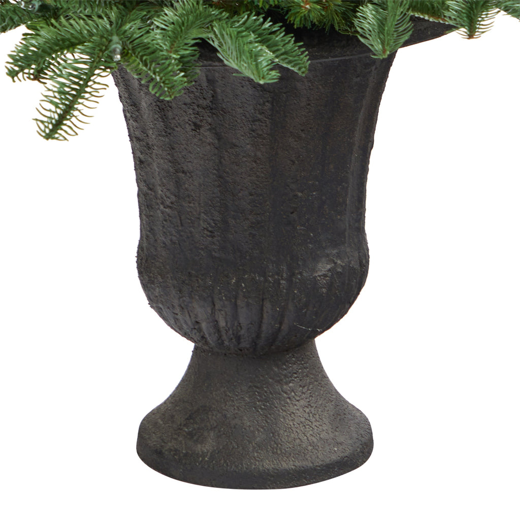 3.5' South Carolina Spruce Artificial Christmas Tree w/ 100 White Warm Light