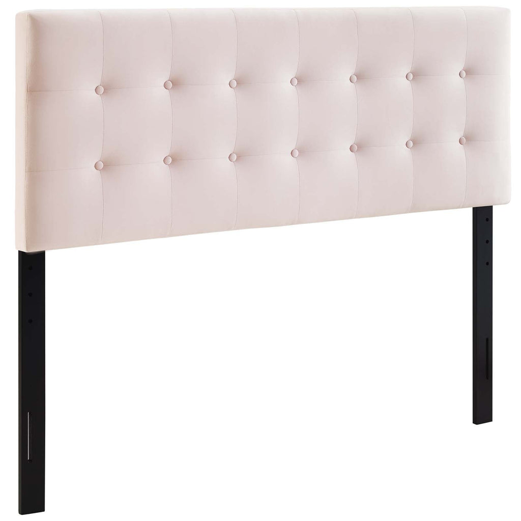 Emily Biscuit Tufted Performance Velvet Queen Headboard by Modway