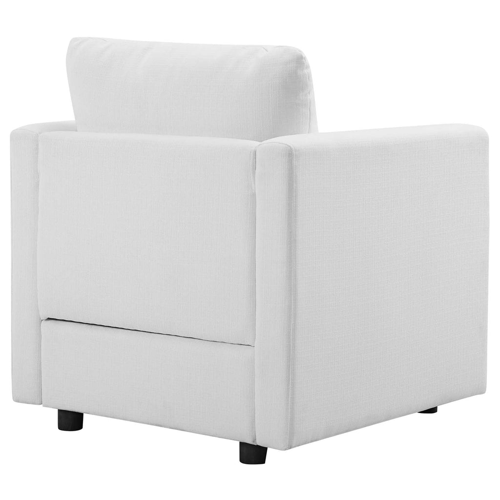 Activate Upholstered Fabric Sofa and Armchair Set by Modway