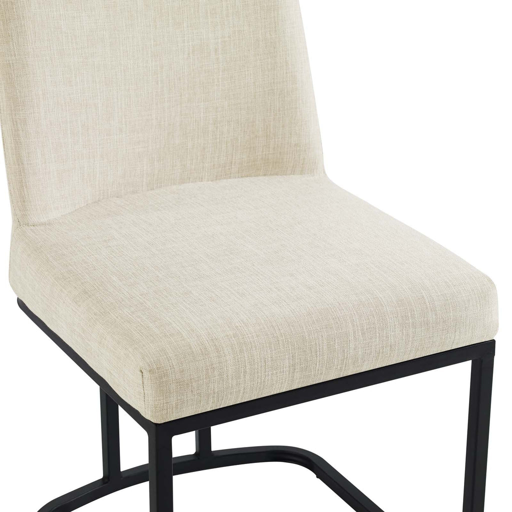 Amplify Sled Base Upholstered Fabric Dining Side Chair by Modway