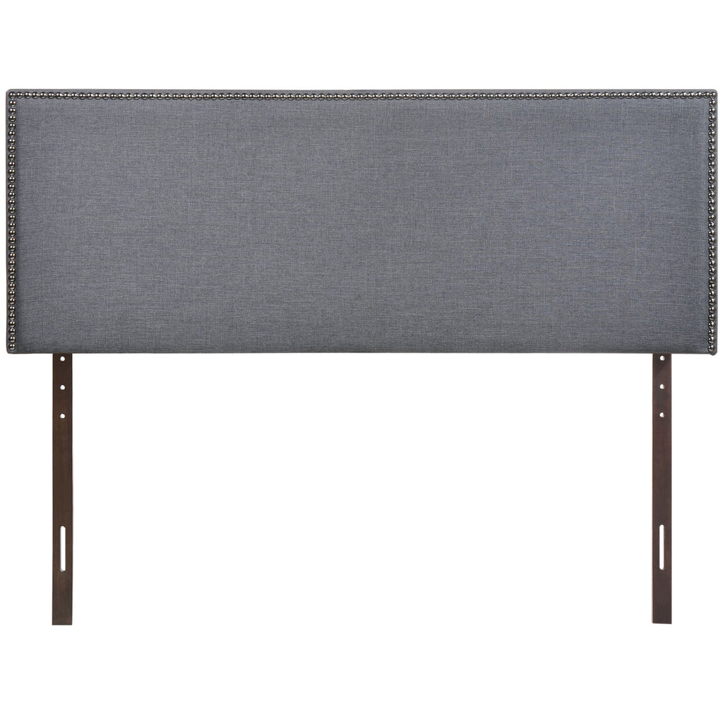 Region Nailhead Upholstered Queen Headboard by Modway
