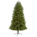 6.5' Oregon Fir Artificial Christmas Tree w/ 1350 Warm White LED Lights