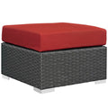 Sojourn Outdoor Patio Sunbrella¨ Ottoman by Modway