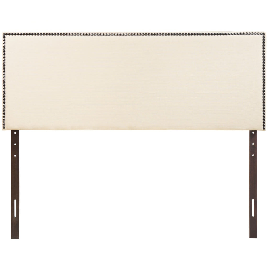 Region Nailhead Upholstered Queen Headboard by Modway