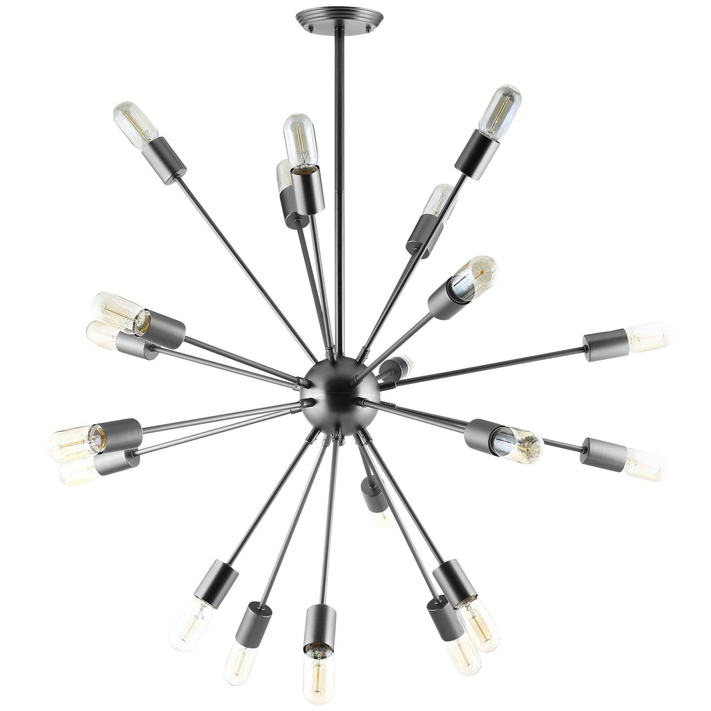 Beam Stainless Steel Chandelier by Modway