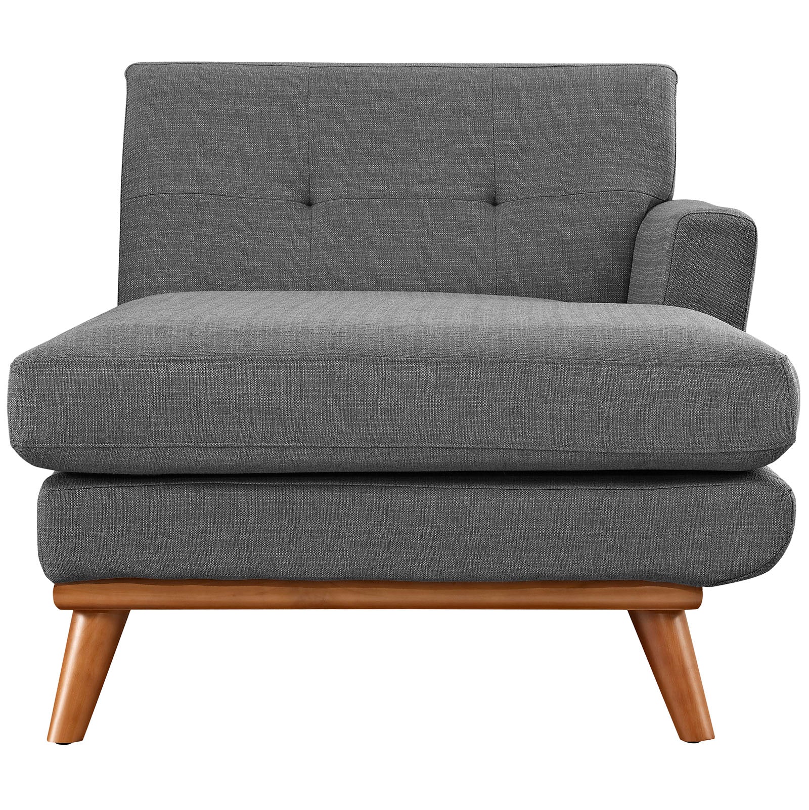 Engage Right-Facing Upholstered Fabric Chaise by Modway
