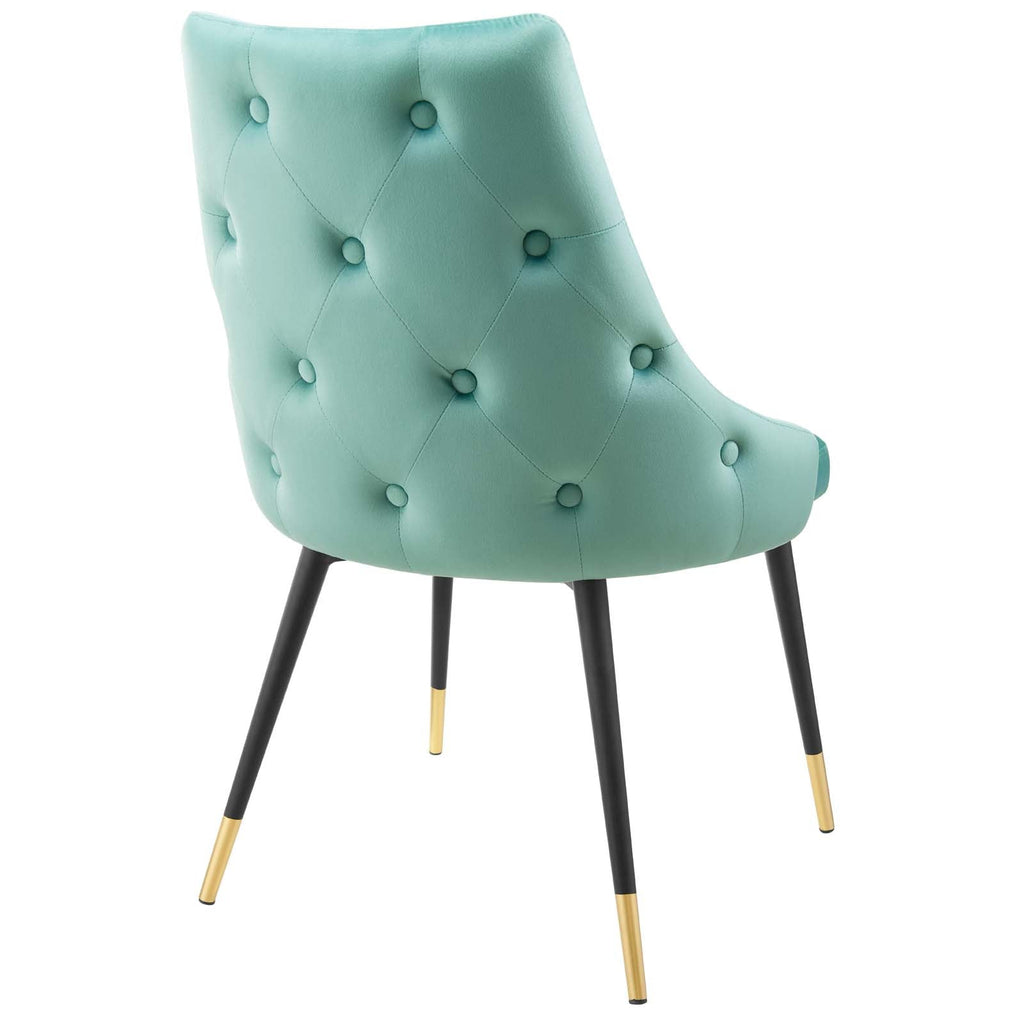 Adorn Performance Velvet Dining Side Chair Set of 2 by Modway