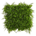 20" x 20" Lush Mediterranean Artificial Fern Wall Panel UV Resistant