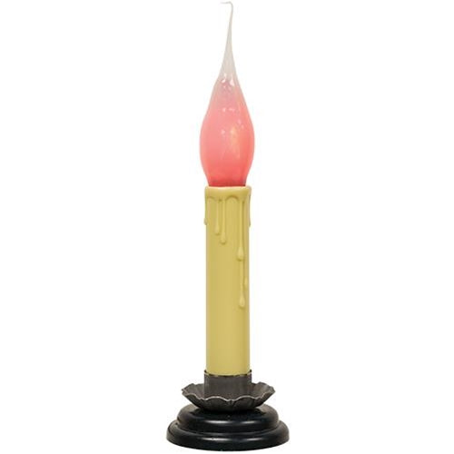 Amber Silicone Bulb Flicker (Pack of 4)