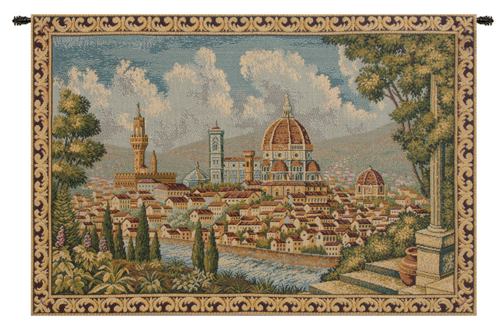 Firenze Veduta Italian Tapestry