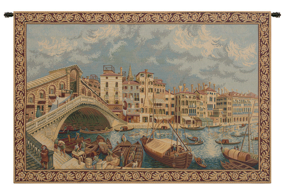 Ponte di Rialto Italian Tapestry