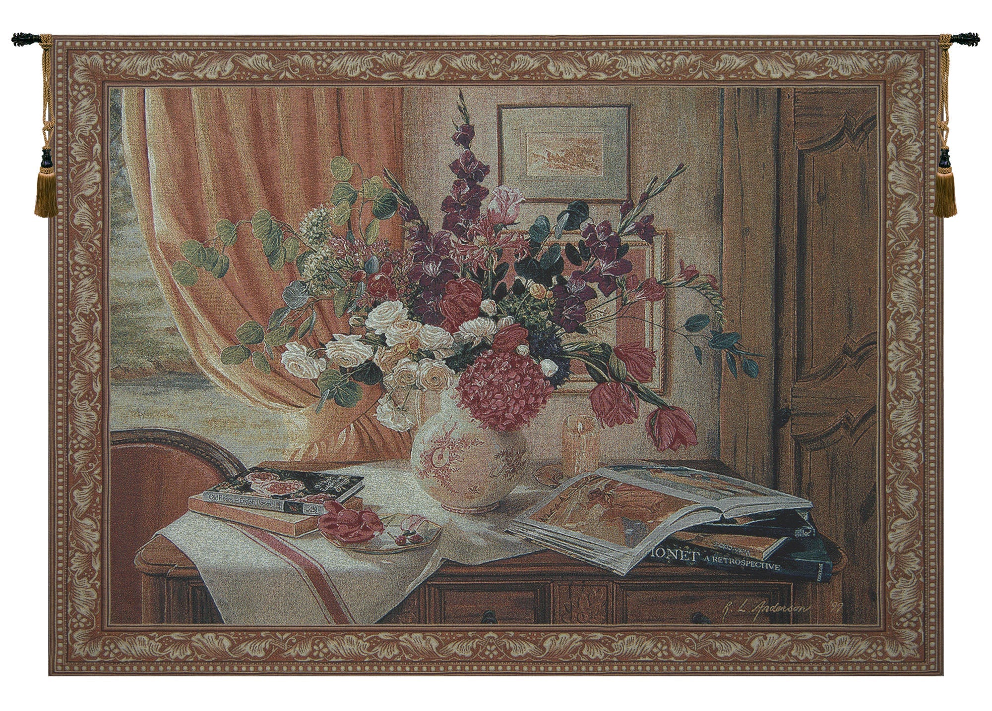Retrospective Tapestry Wall Art