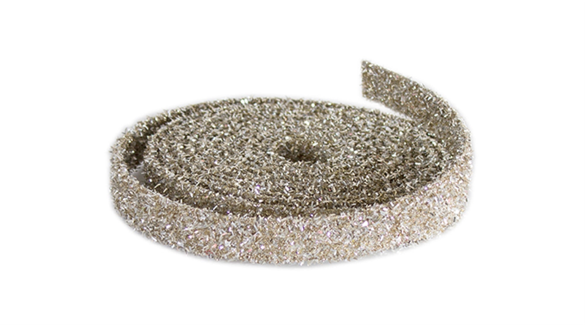 Champagne Glitter Rope Ribbon (Set of 12 Rolls)