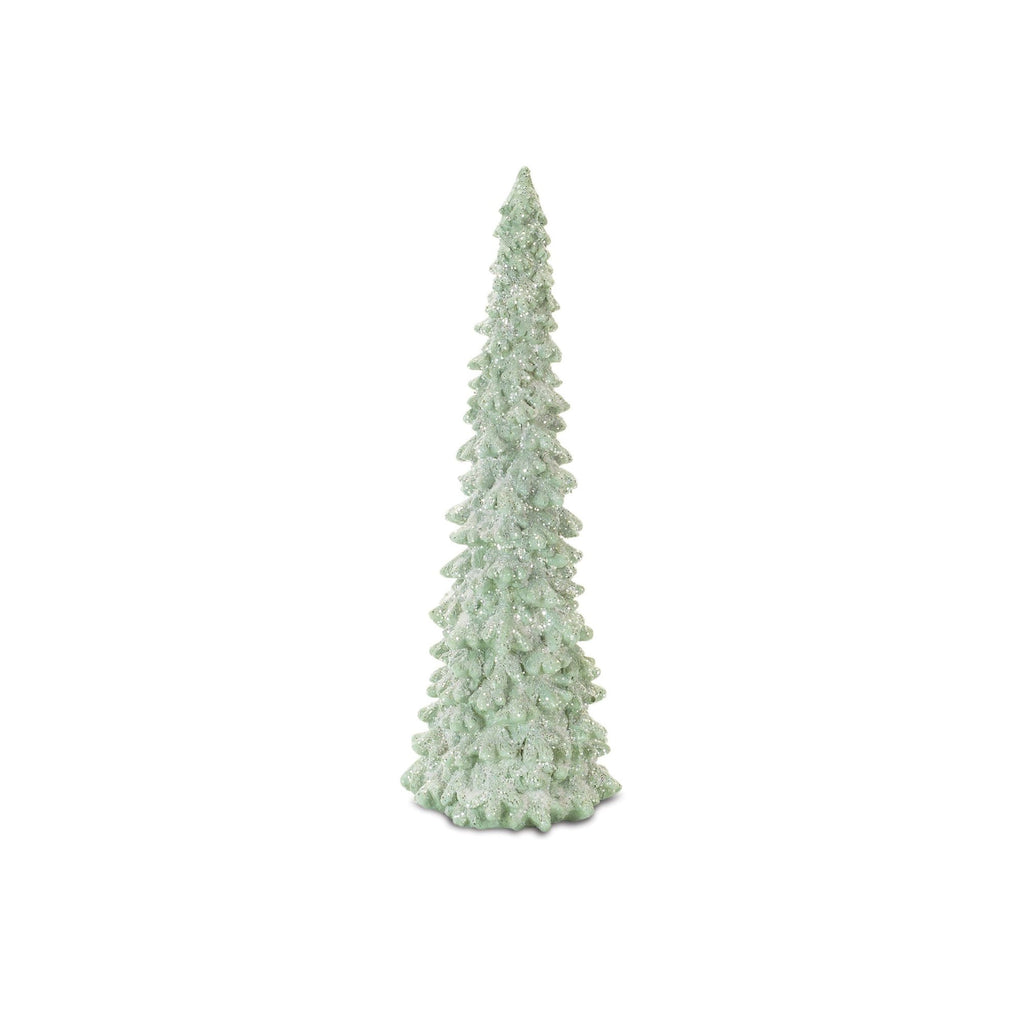 Glittered Holiday Tree (Set of 6)