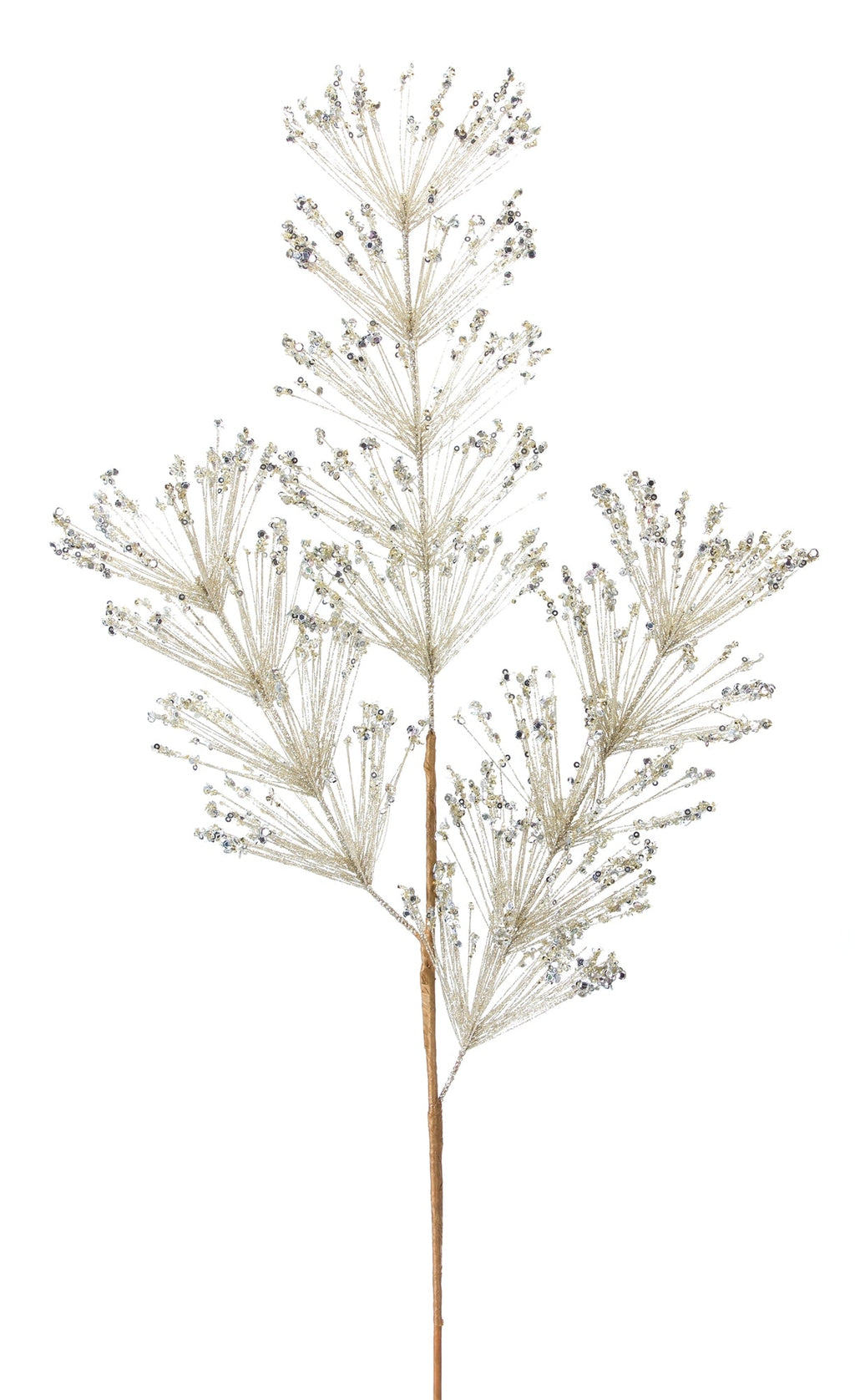 Pine and Sequin Spray (Set of 12)