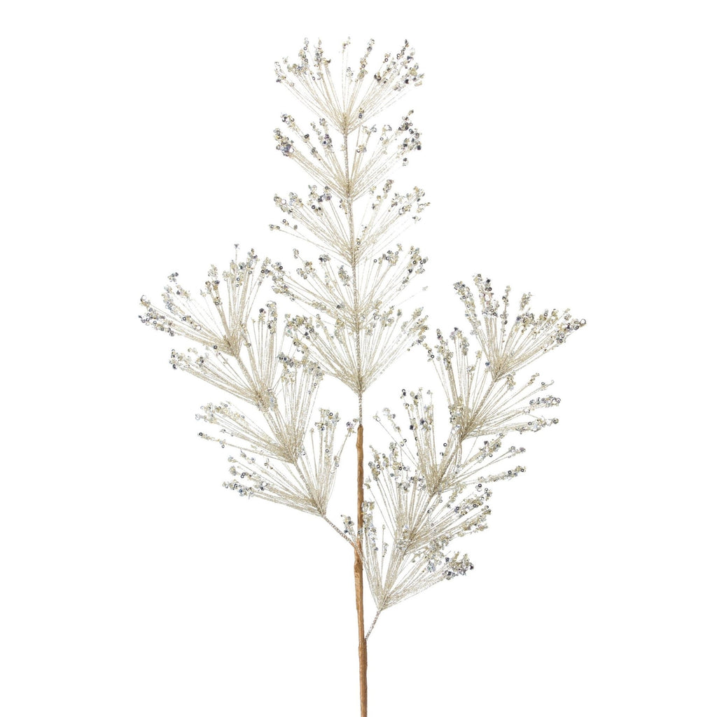 Pine and Sequin Spray (Set of 12)