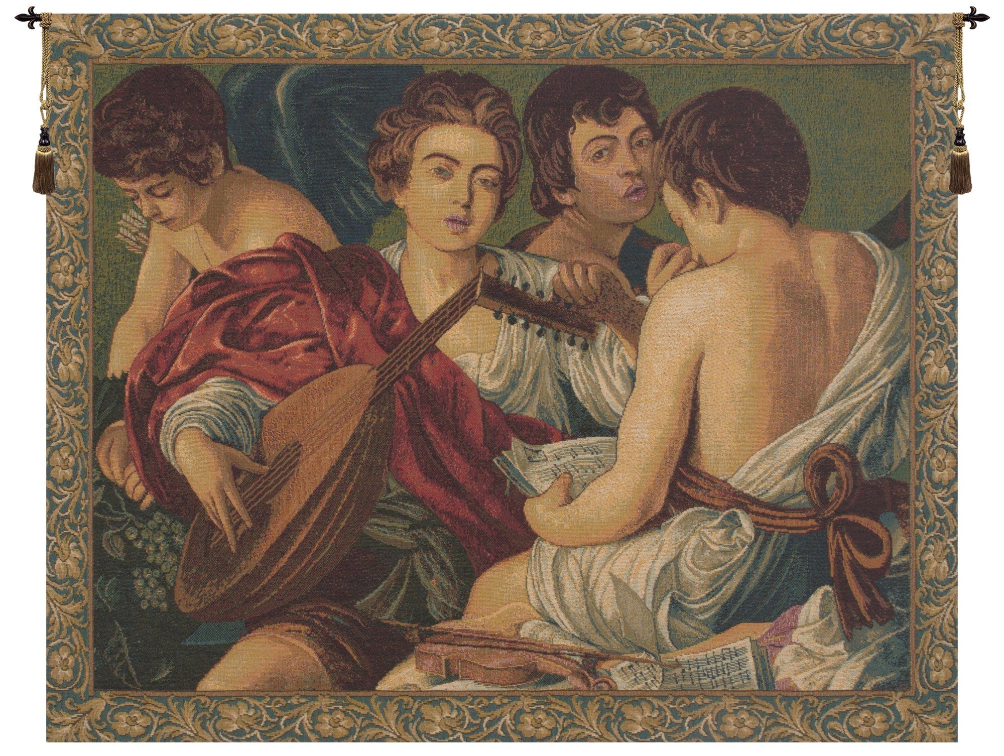 Concerto Caravaggio Italian Tapestry