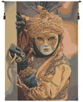 Mask on the Foreground Italian Tapestry