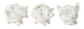 Weathered Stone Farm Animal Figurine (Set of 3)