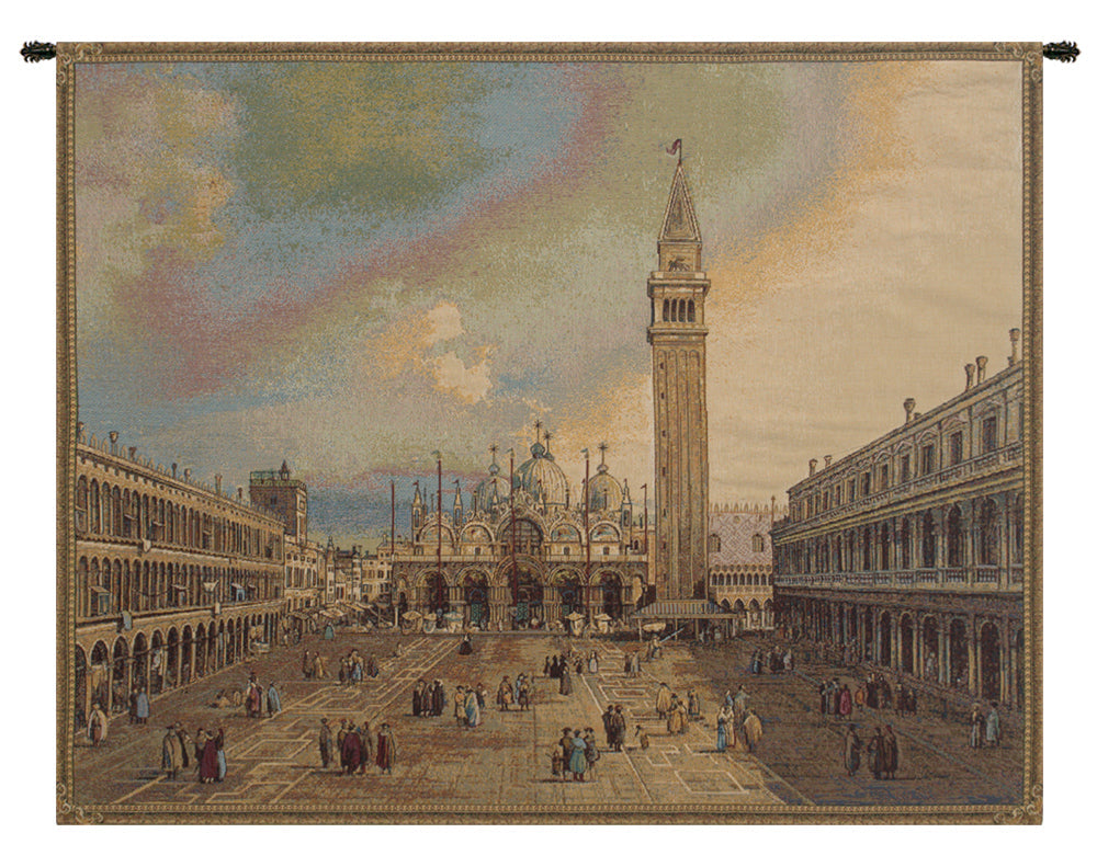 San Marco Square Italian Tapestry