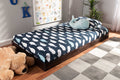 Baxton Studio Payton Modern and Contemporary Dark Brown-Finished Twin Trundle