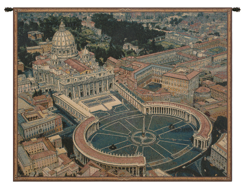 St. Peters Square Italian Tapestry