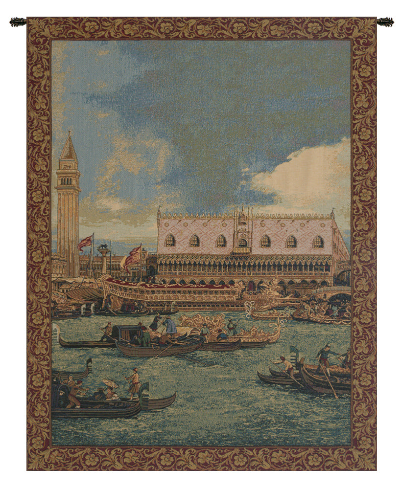 Bucintoro I Vertical Italian Tapestry
