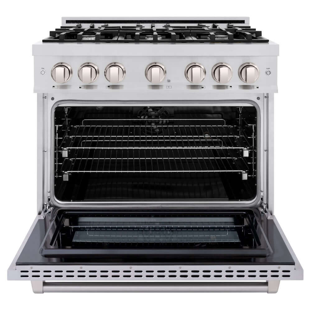 ZLINE 36" Select Gas Range Convection Gas Oven Stainless Steel HGR36