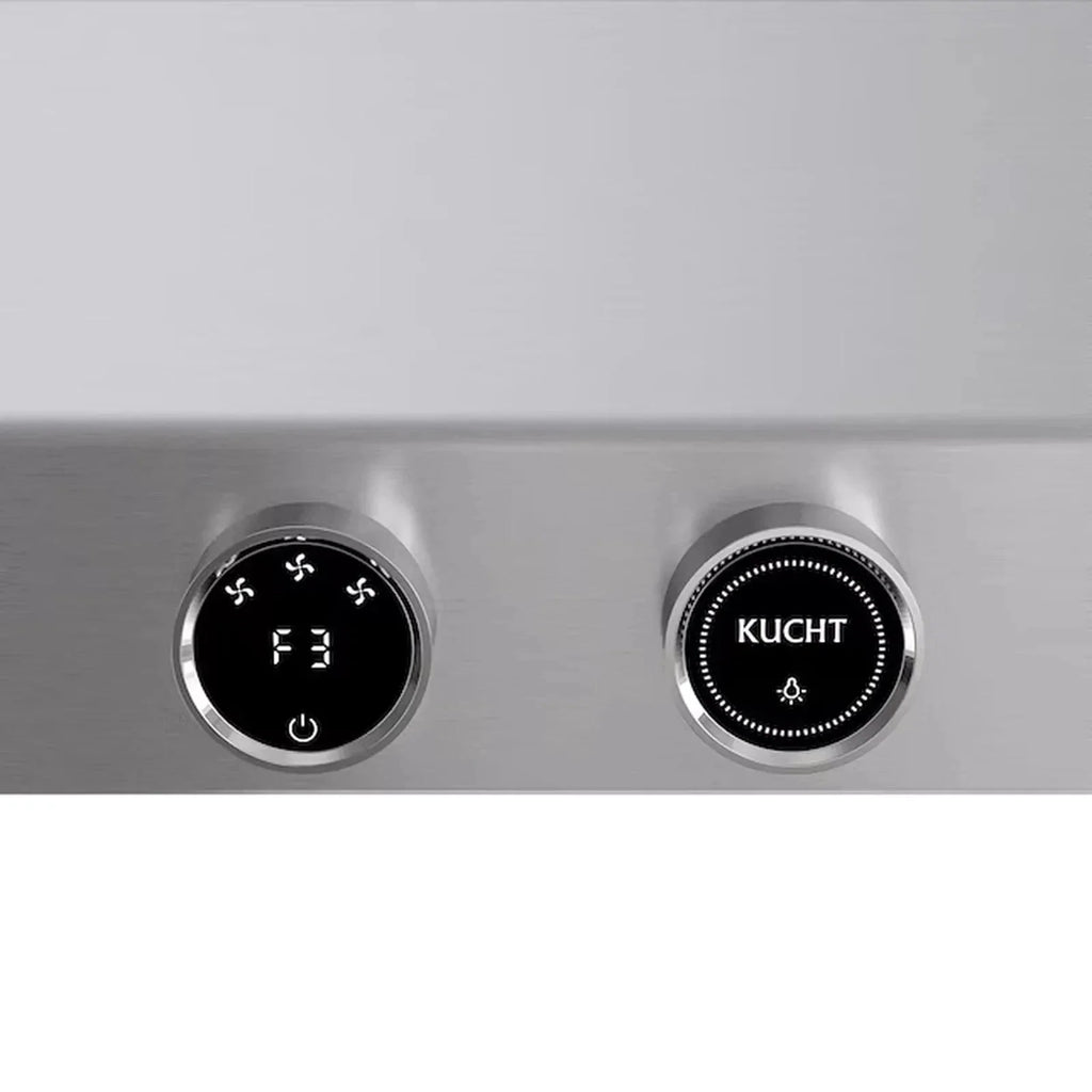 Kucht 60" Ducted Under Cabinet Range Hood Stainless Steel with Digital Controls KRH600-SS