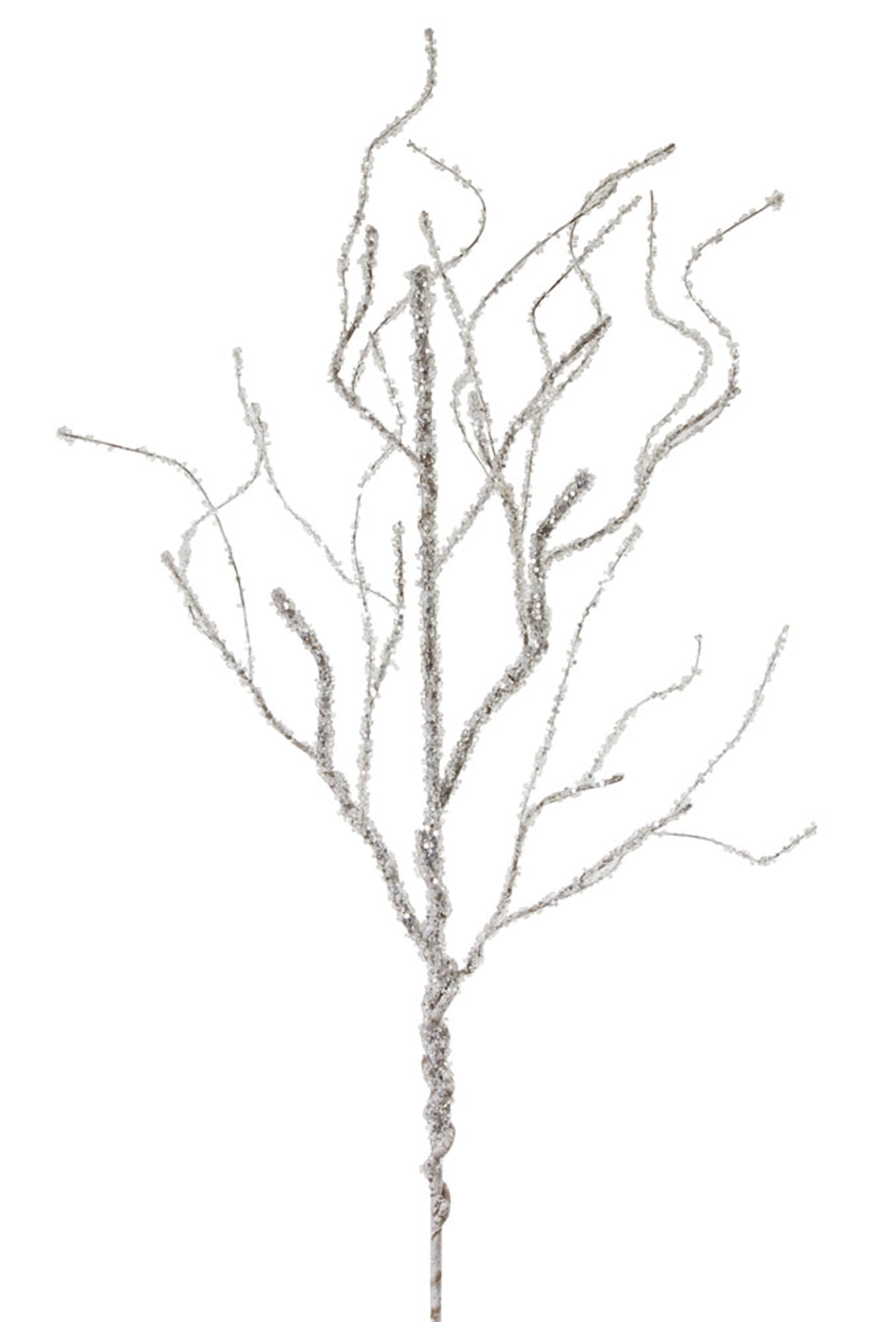Silver Twig Branch (Set of 6)