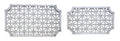 Woven Wood Wall Hanging (Set of 2)