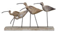 Wooden Sea Bird Sculpture 13"L