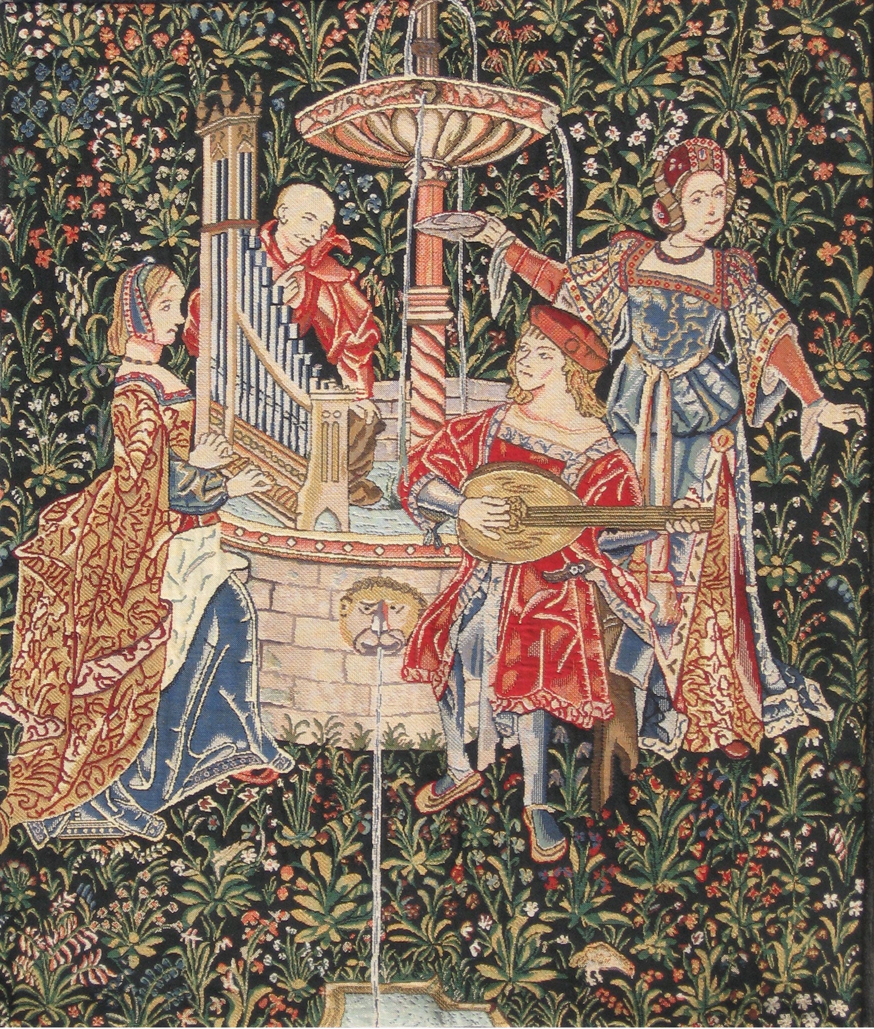 The Concert (Blue) Tapestry Wholesale