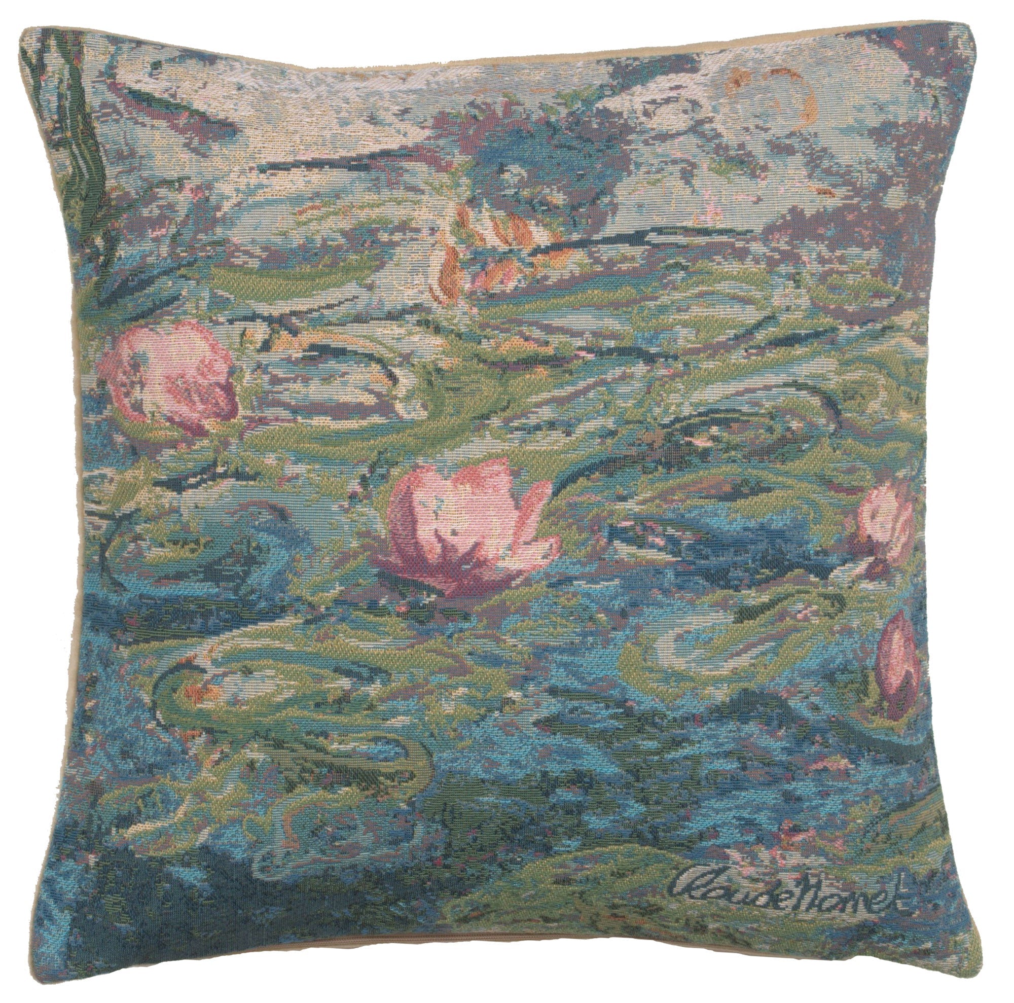 Monet's Water Lilies II European Cushion Covers