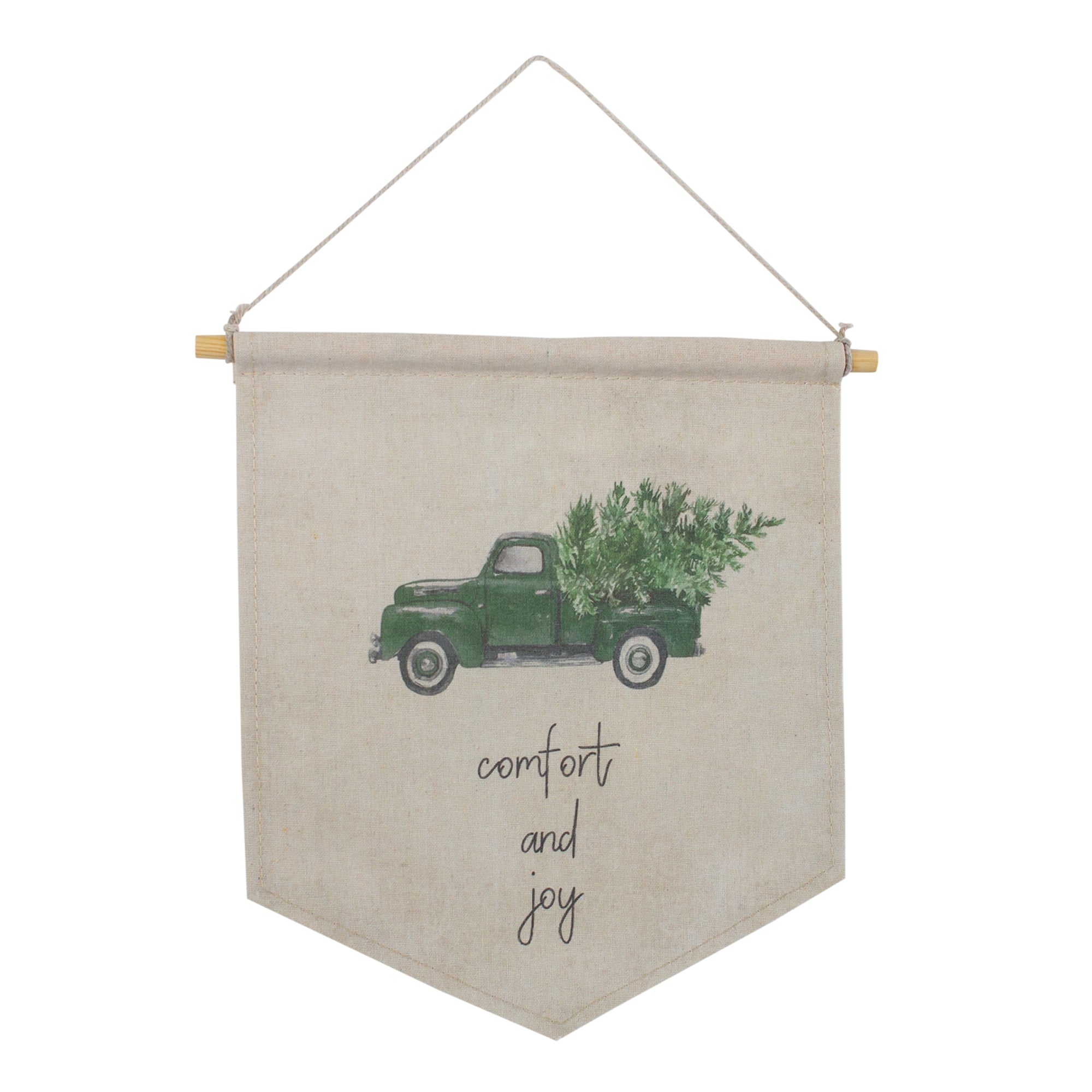 Canvas Christmas Banner (Set of 2)