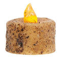 6/Pkg Burnt Ivory LED Tealights (Pack of 2)