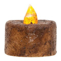 6/Pkg Burnt Mustard LED Tealights (Pack of 2)