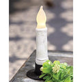 White Cement Look Timer Taper 4" (Pack of 4)
