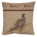 Pheasant French Cushion