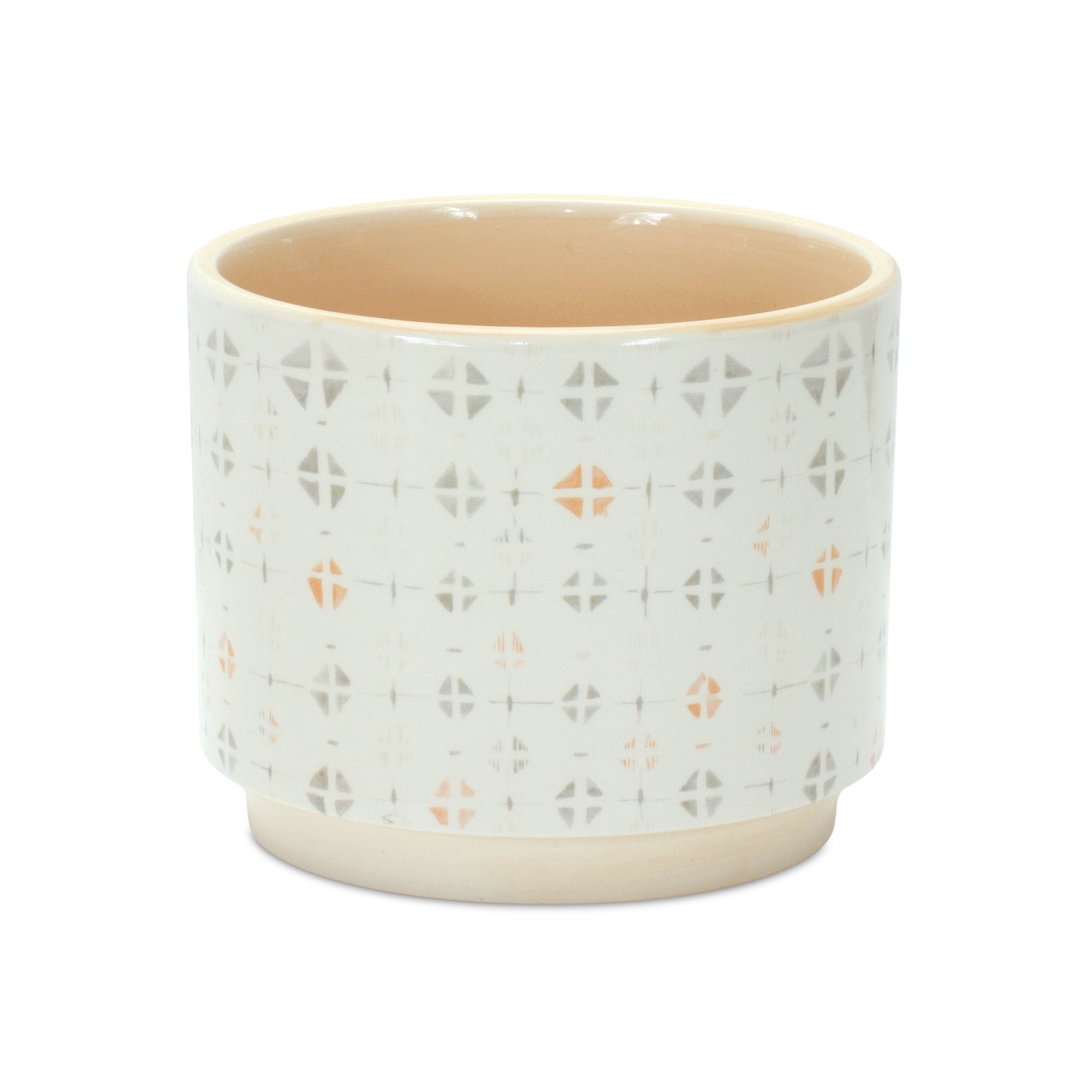 Blush Patterned Stacking Pot (Set of 3)