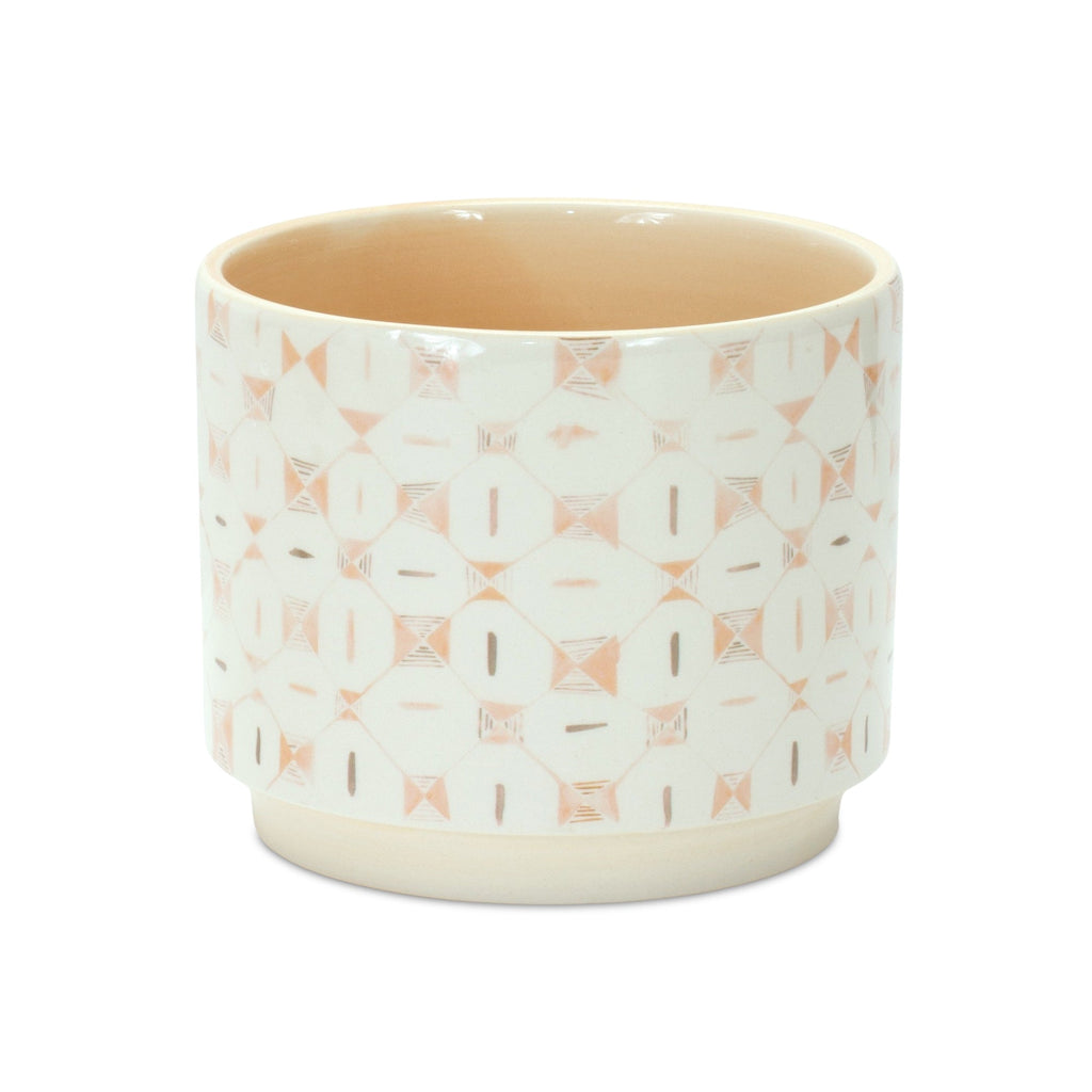 Blush Patterned Stacking Pot (Set of 3)