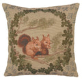 Squirrels French Cushion
