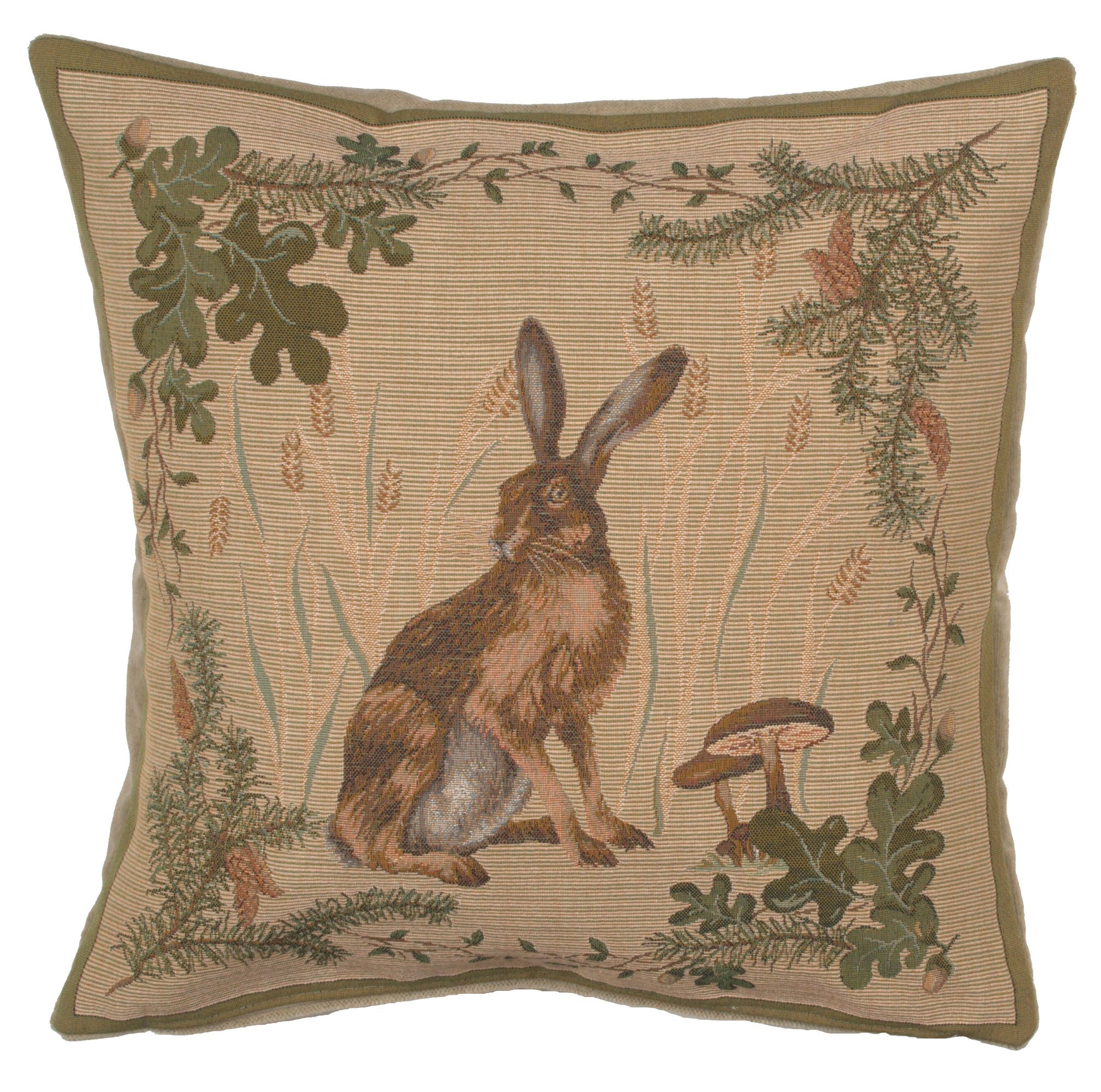 The Hare I French Cushion