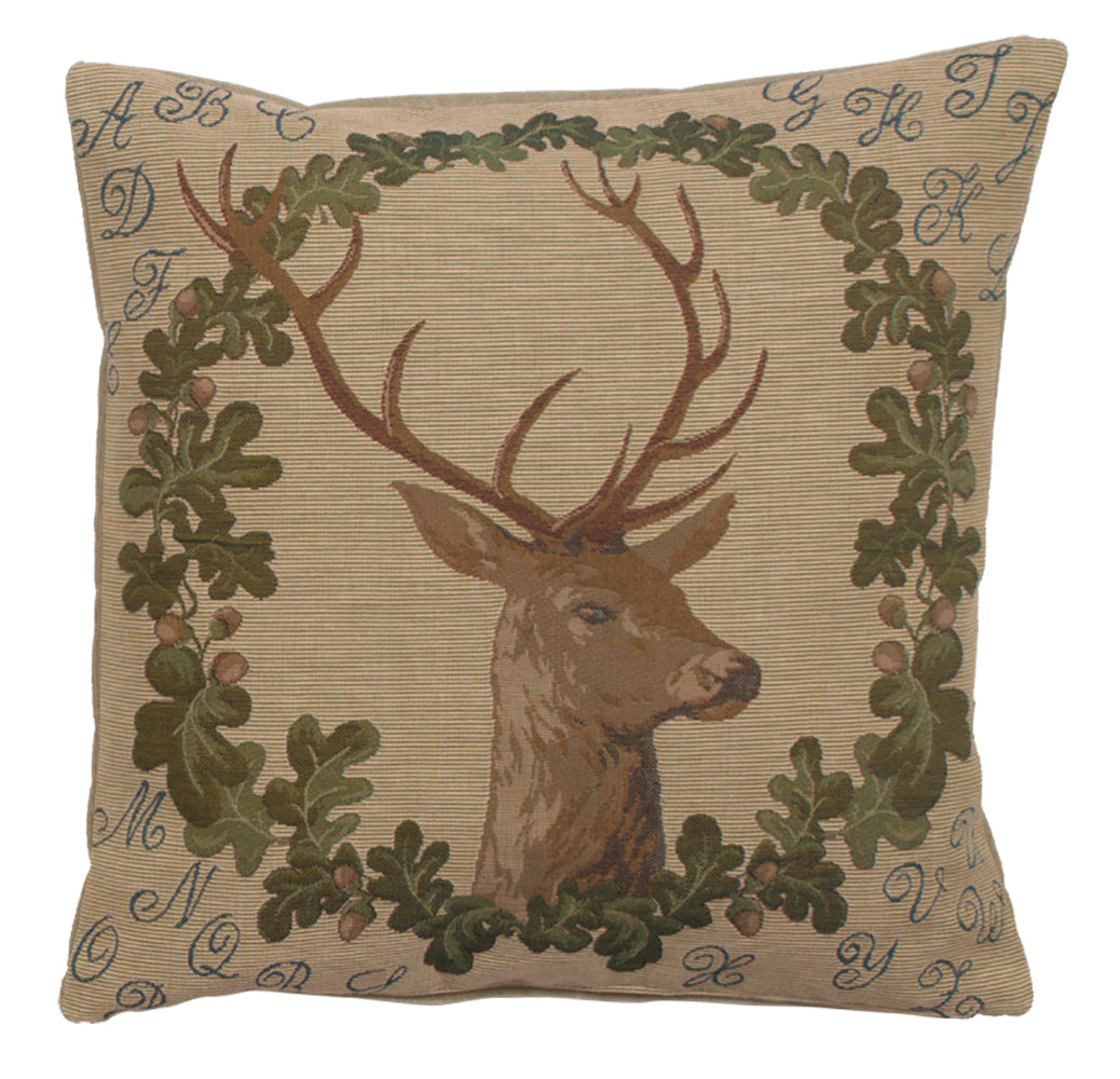 ABC Stag French Cushion