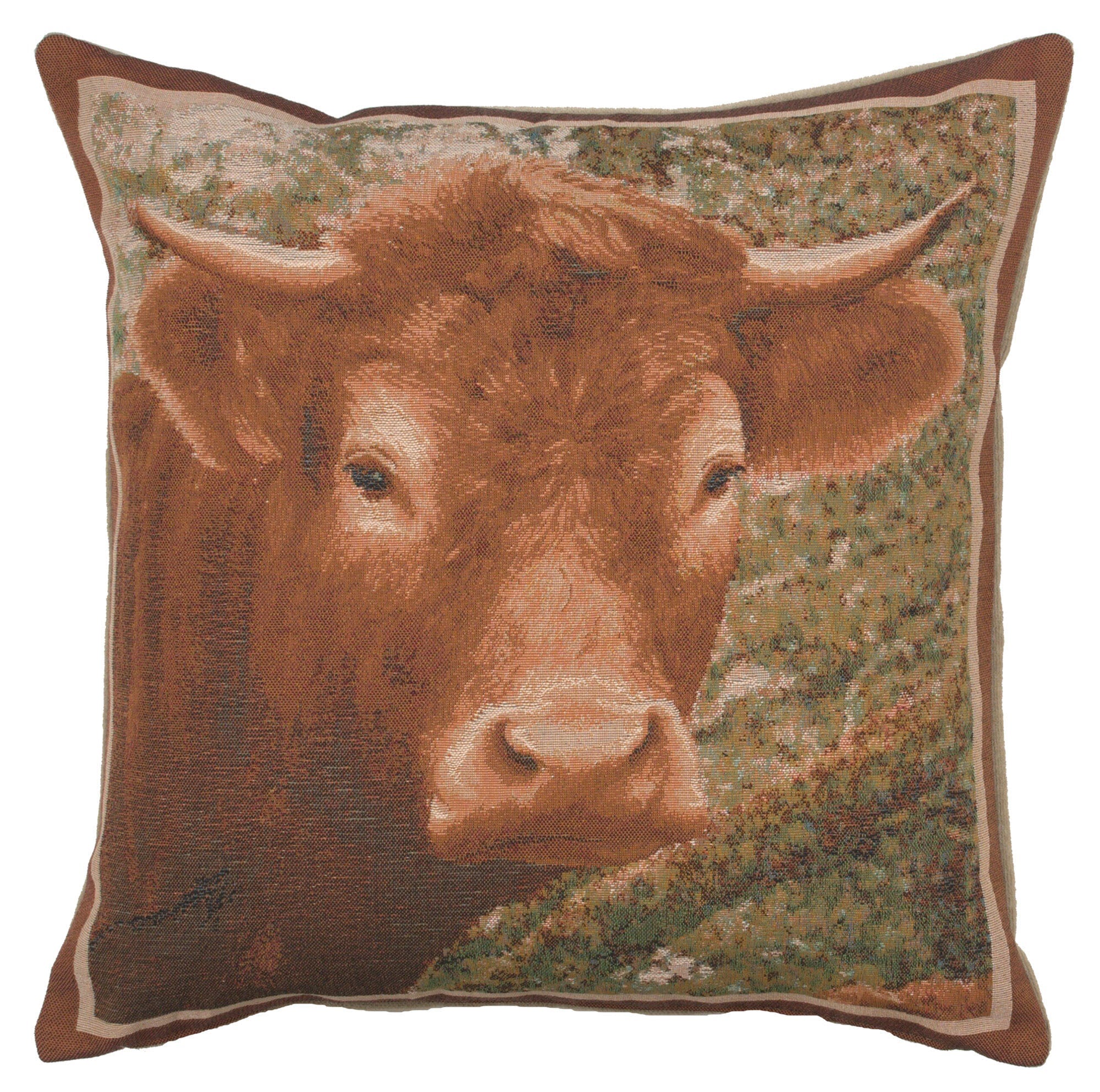 Charolais French Cushion