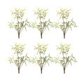 Mini Fern Foliage Bush with Sprout Accent (Set of 6)