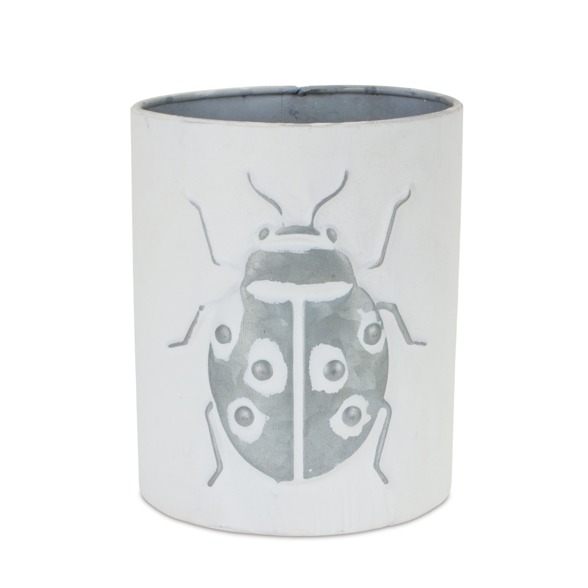 Brushed Metal Insect Pot (Set of 3)